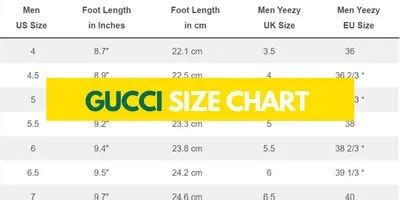 gucci size 105|Gucci shoes size chart.